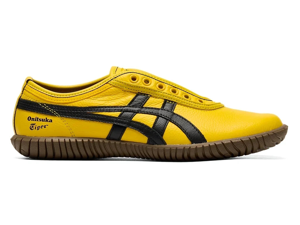 Onitsuka Tiger Tsunahiki Slip-On Sneakers - Sunflower Yellow Black | 1183C529 750