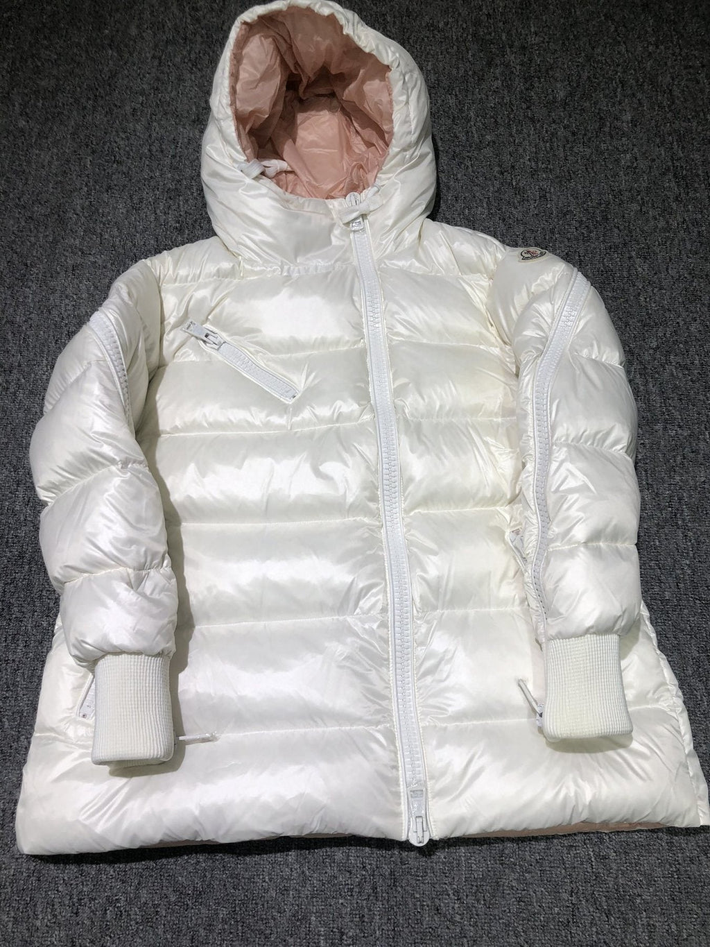 Moncler Hooded Puffer Coat — front