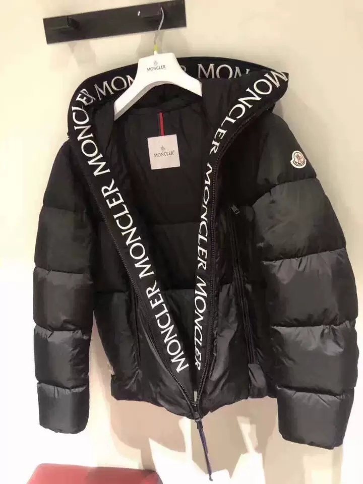 Moncler Hooded Quilted Puffer Coat — front