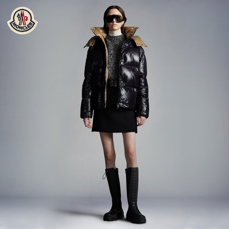 Moncler Short Down Coat — context