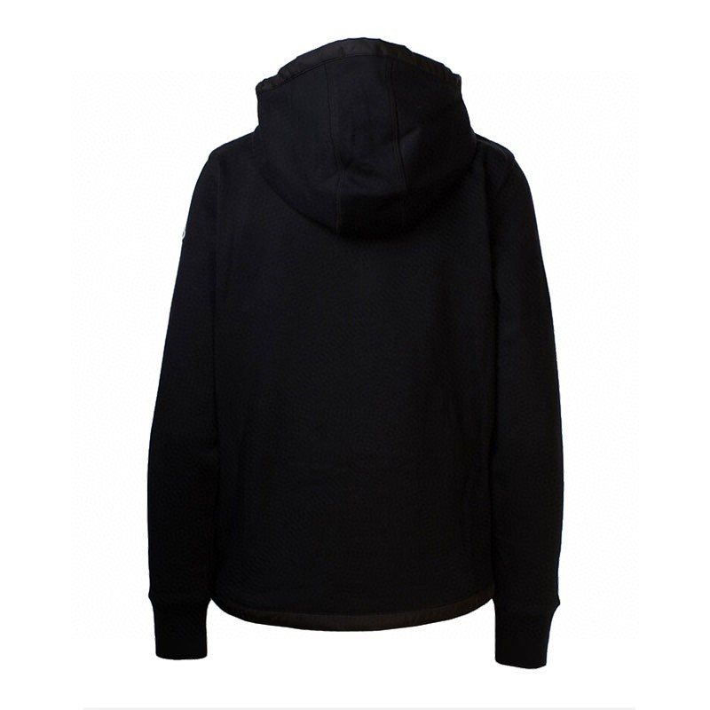 Moncler Hooded Hybrid Puffer Jacket — back