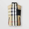 Burberry Reversible Check Down Vest — hero