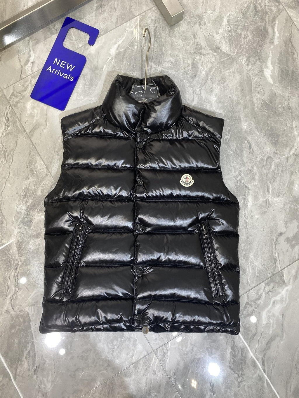Moncler Quilted Down Vest — front