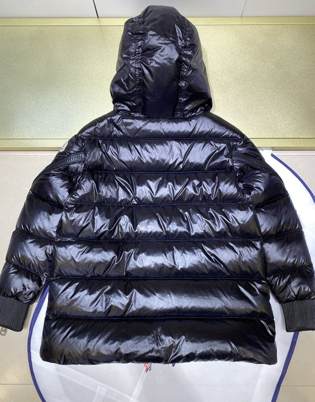Moncler Reversible Hooded Puffer Coat — back