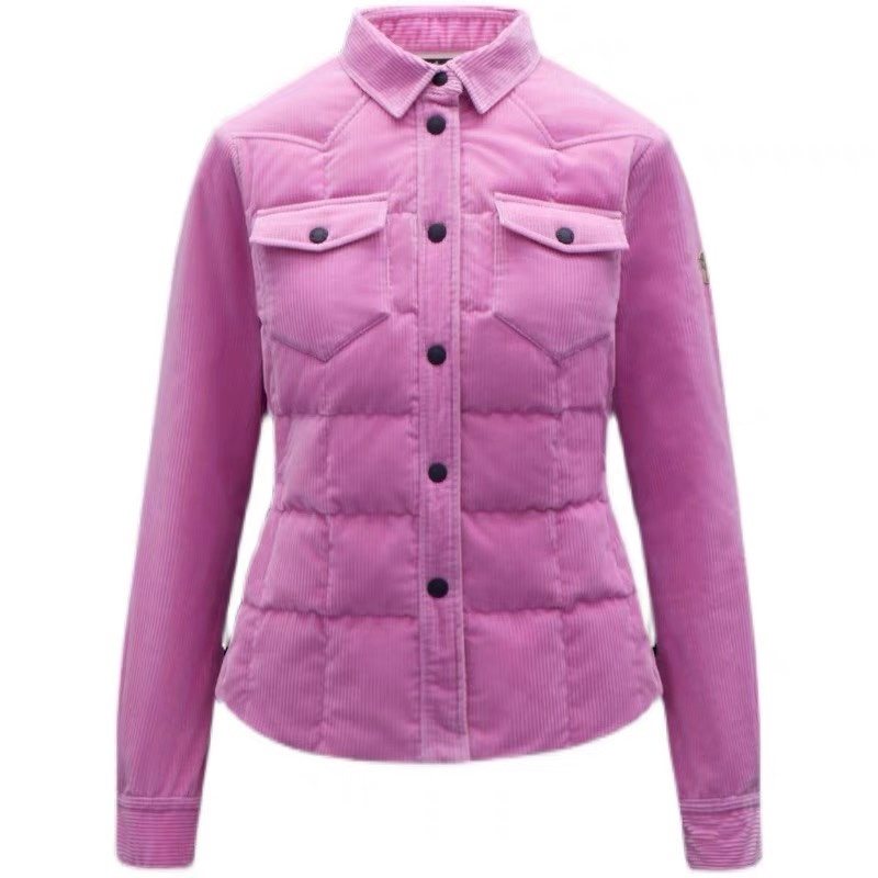 Moncler Quilted Shirt Coat — front