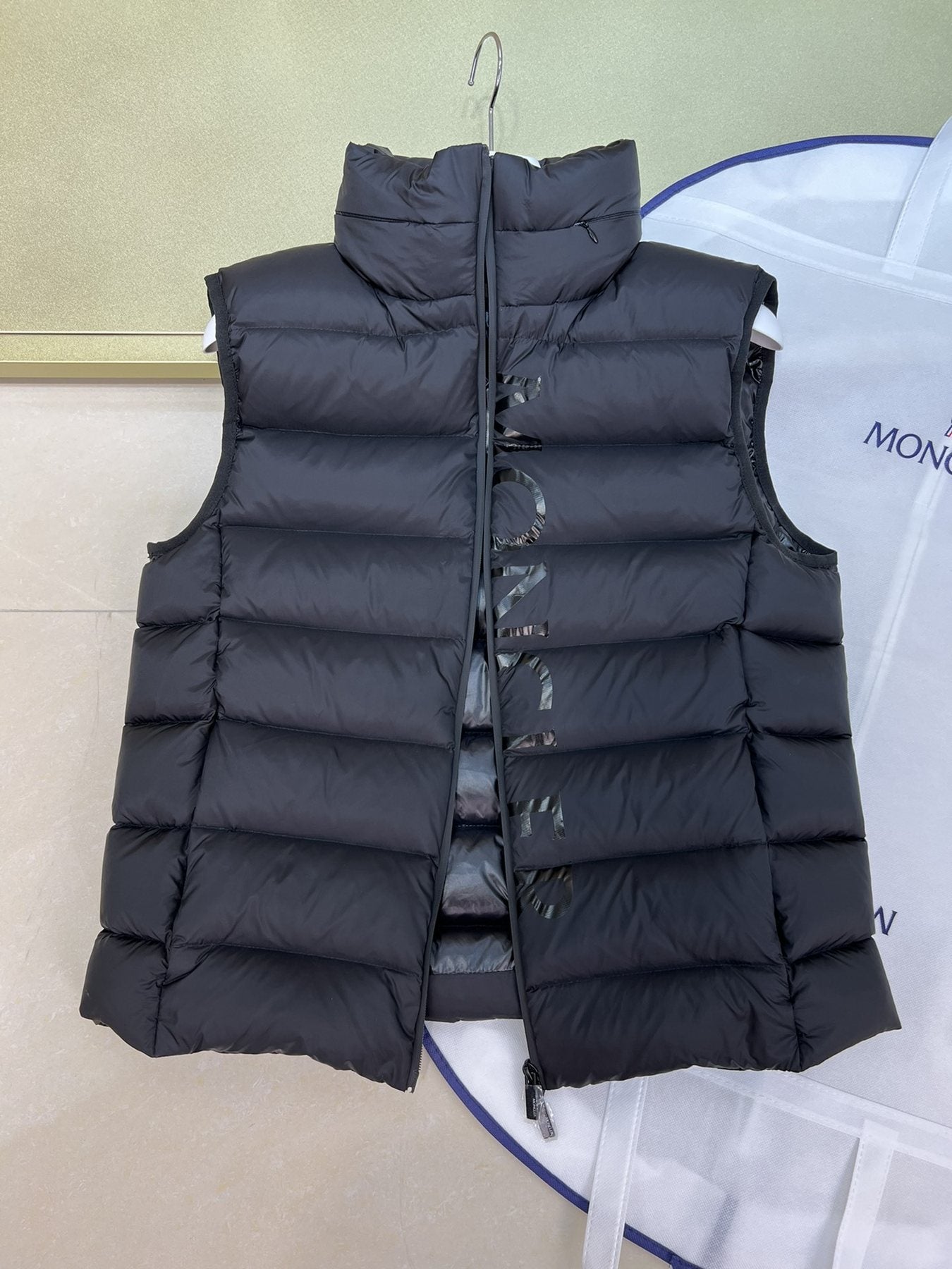 Moncler Quilted Down Vest — front