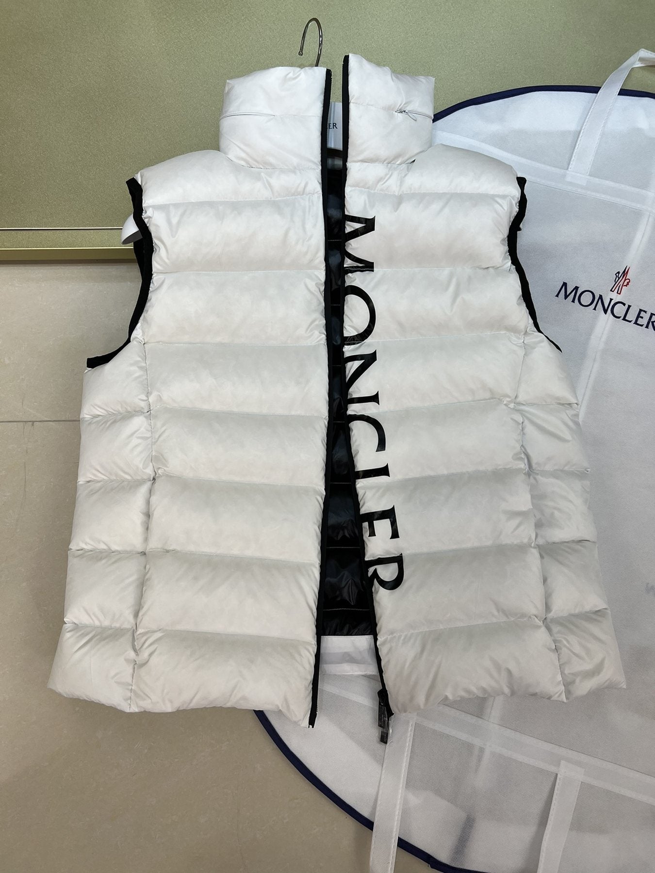 Moncler Quilted Down Vest — front