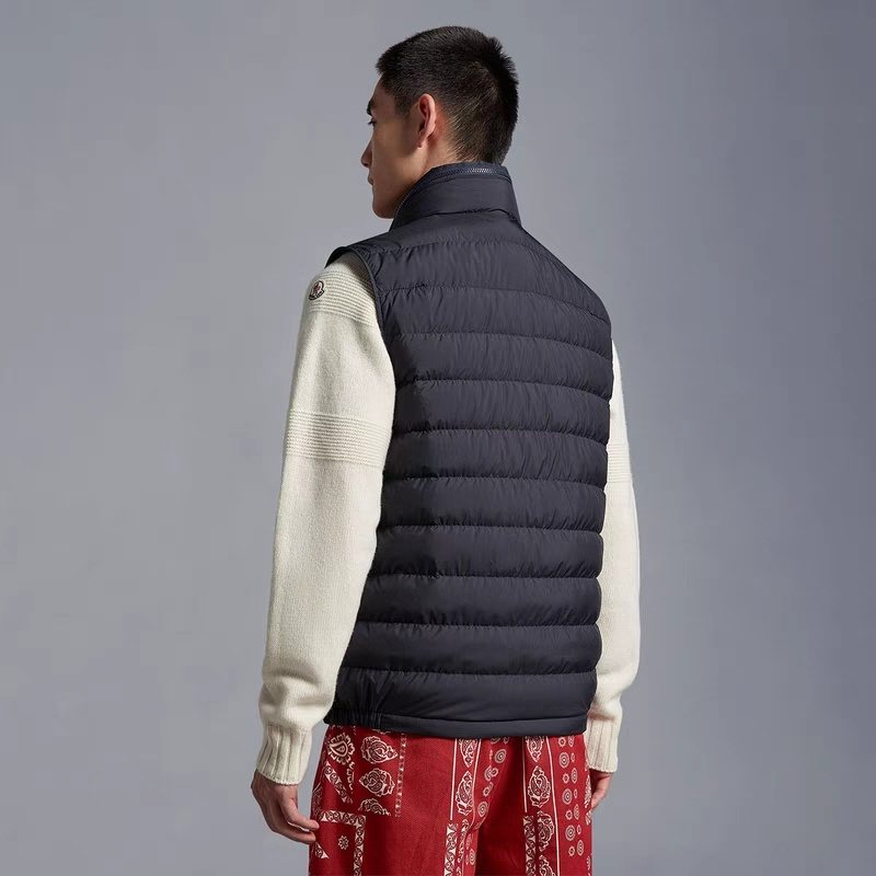 Moncler Hidden Lettering Down Vest — context