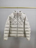 Moncler Men's Quilted Short Down Coat with Detachable Hood — hero