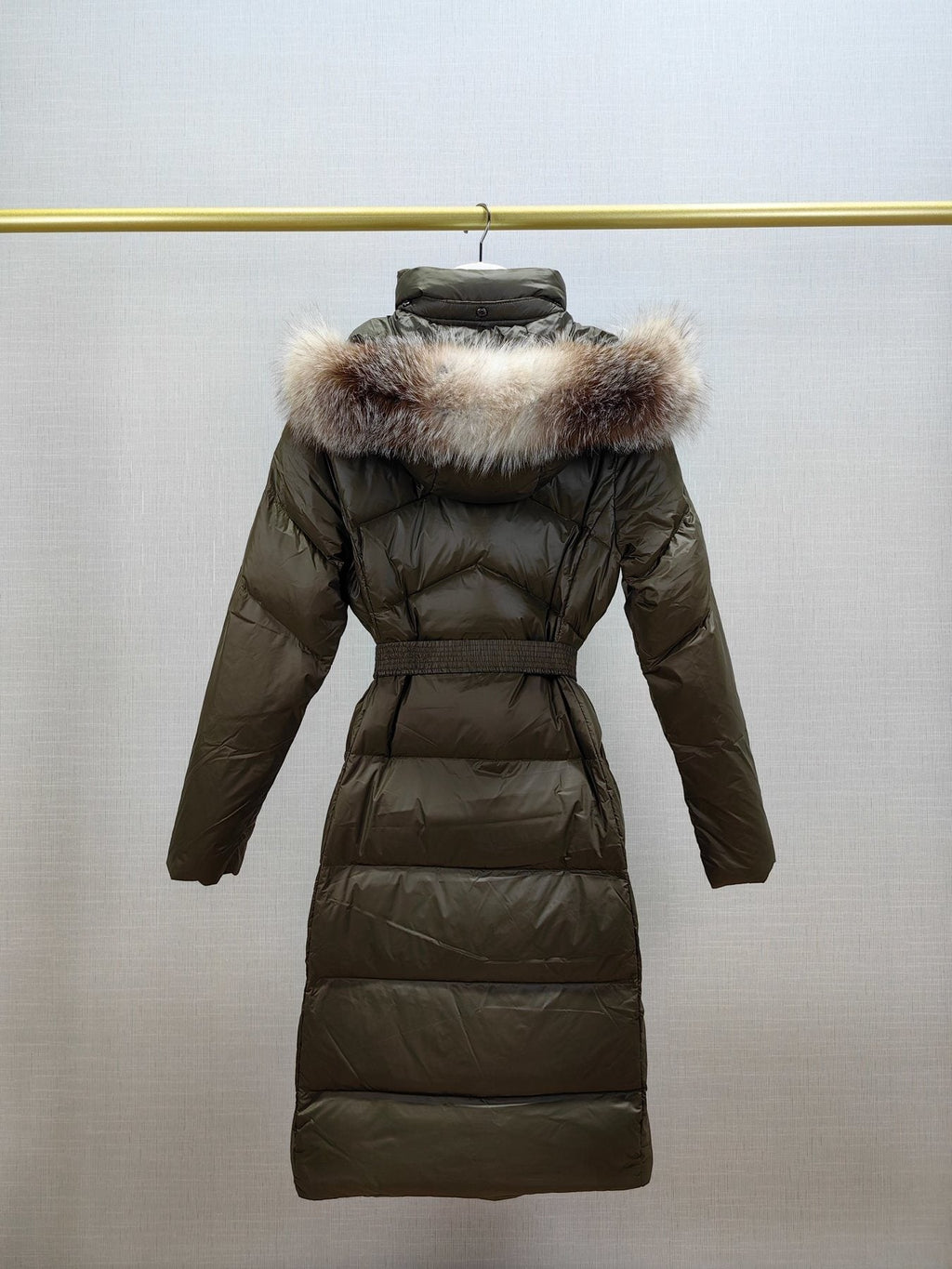 Moncler Lalteron Women's Long Down Coat — back