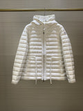 Moncler Women's Hooded Short Down Coat — hero