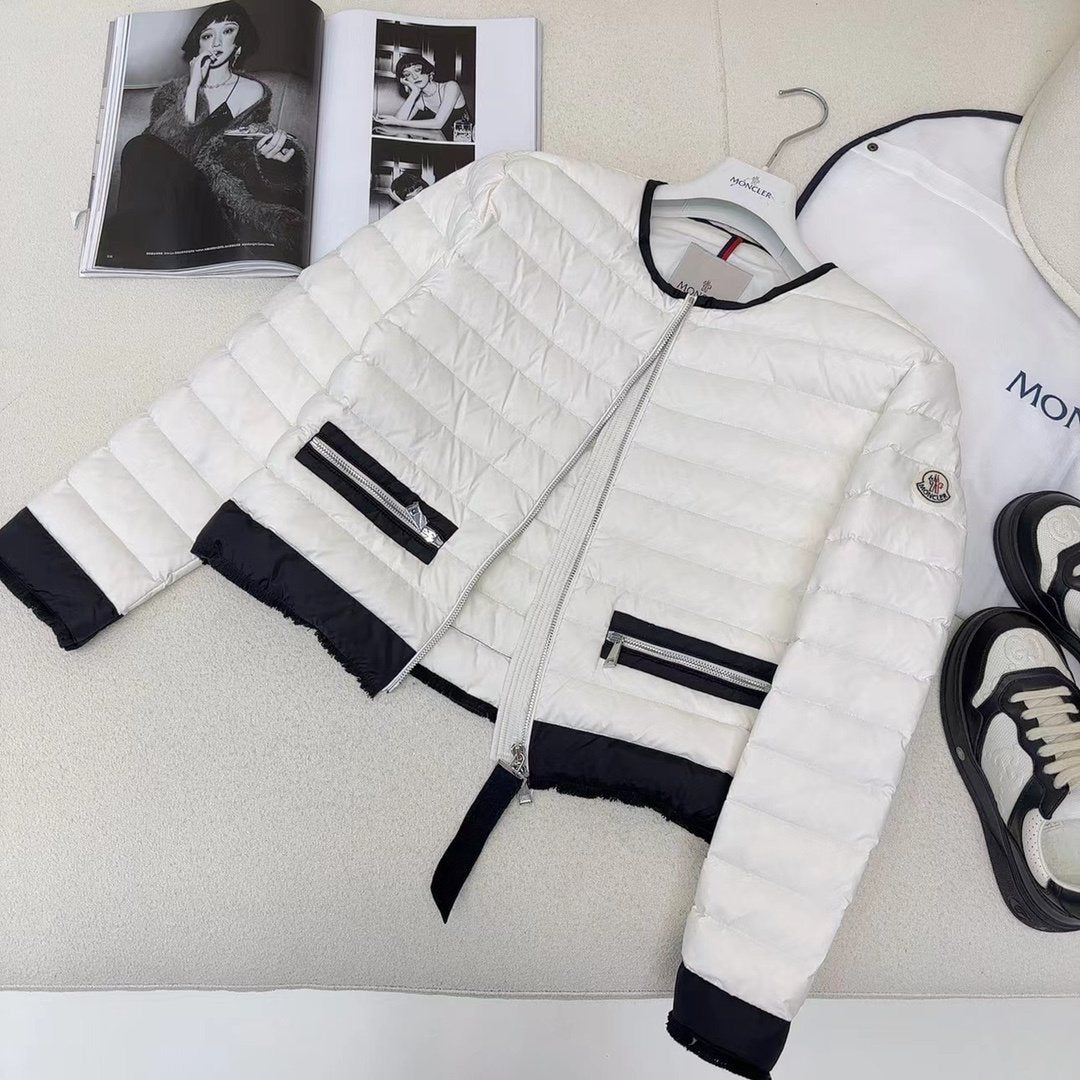 Moncler Hooded Quilted Puffer Coat — front