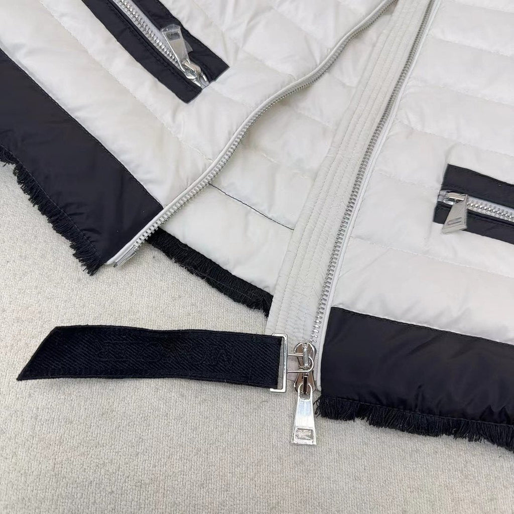 Moncler Hooded Quilted Puffer Coat — fabric_closeup