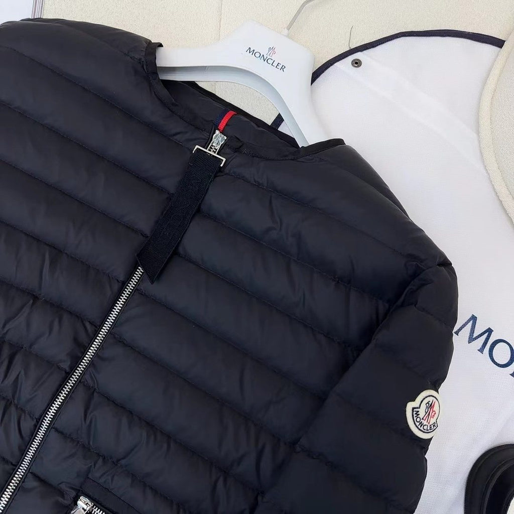 Moncler Hooded Quilted Puffer Coat — detail