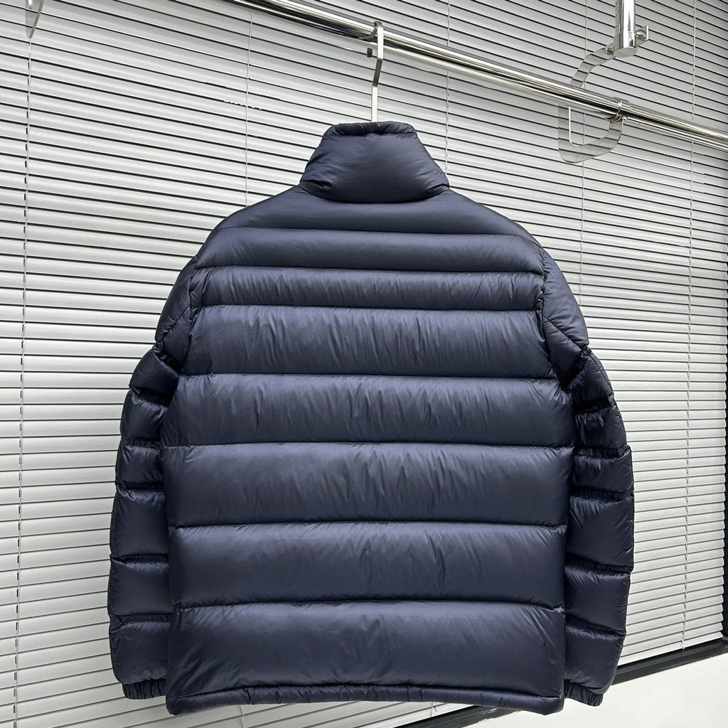 Moncler High-Collar Puffer Coat — back