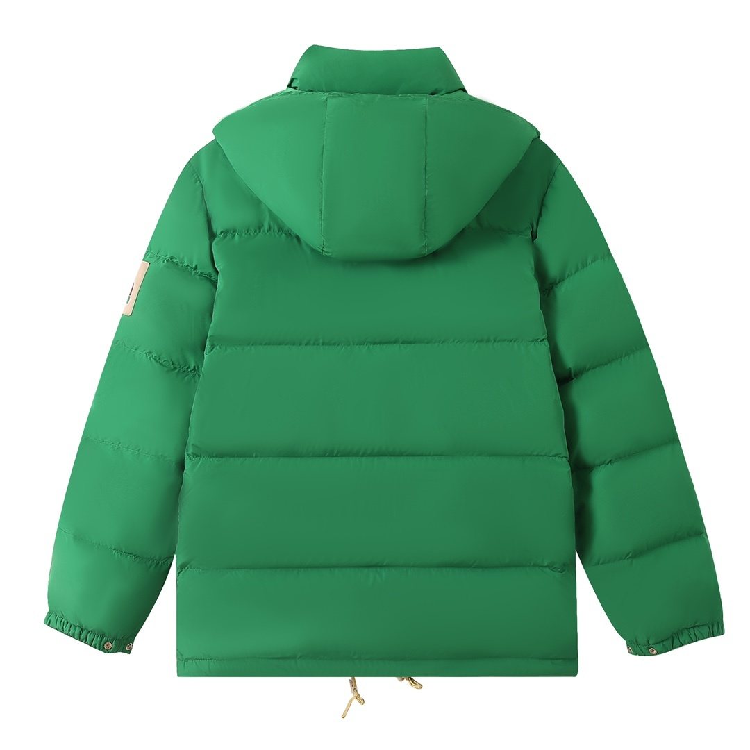 Gucci Quilted Hooded Puffer Jacket — back