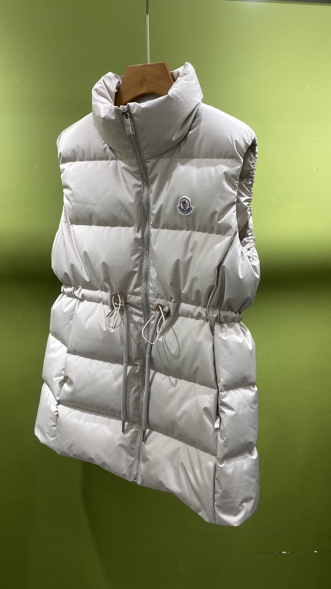 Moncler Longline Quilted Down Vest — hero