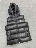 Moncler Hooded Quilted Down Vest — hero