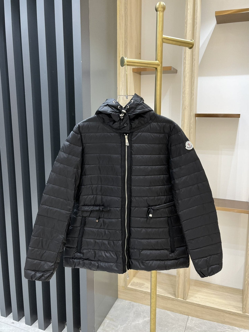 Moncler Short Hooded Down Coat — hero