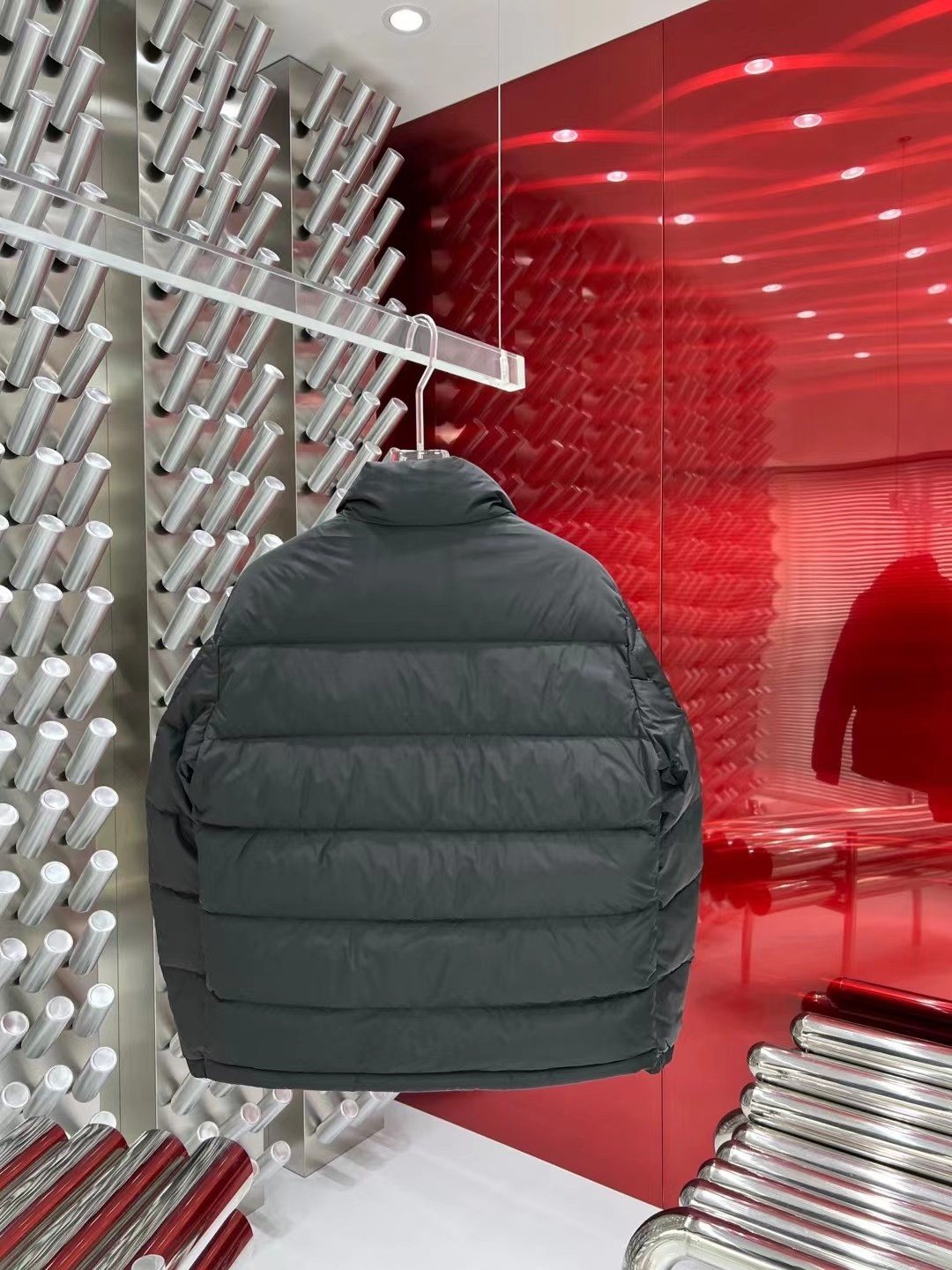 Prada Quilted Puffer Jacket — back