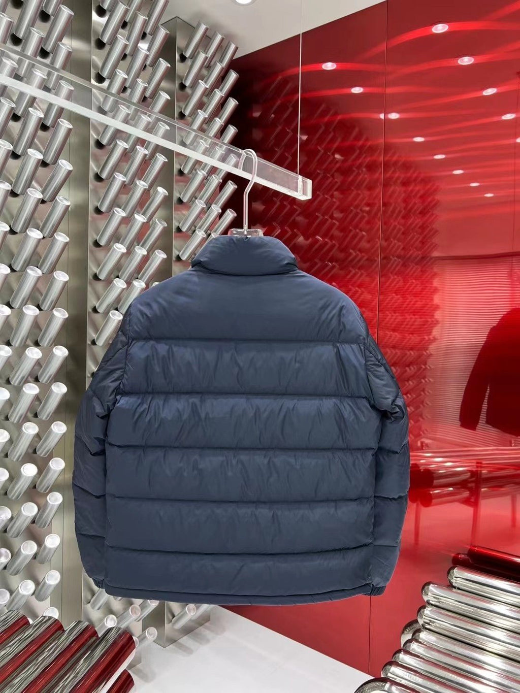 Prada Quilted Puffer Jacket — back