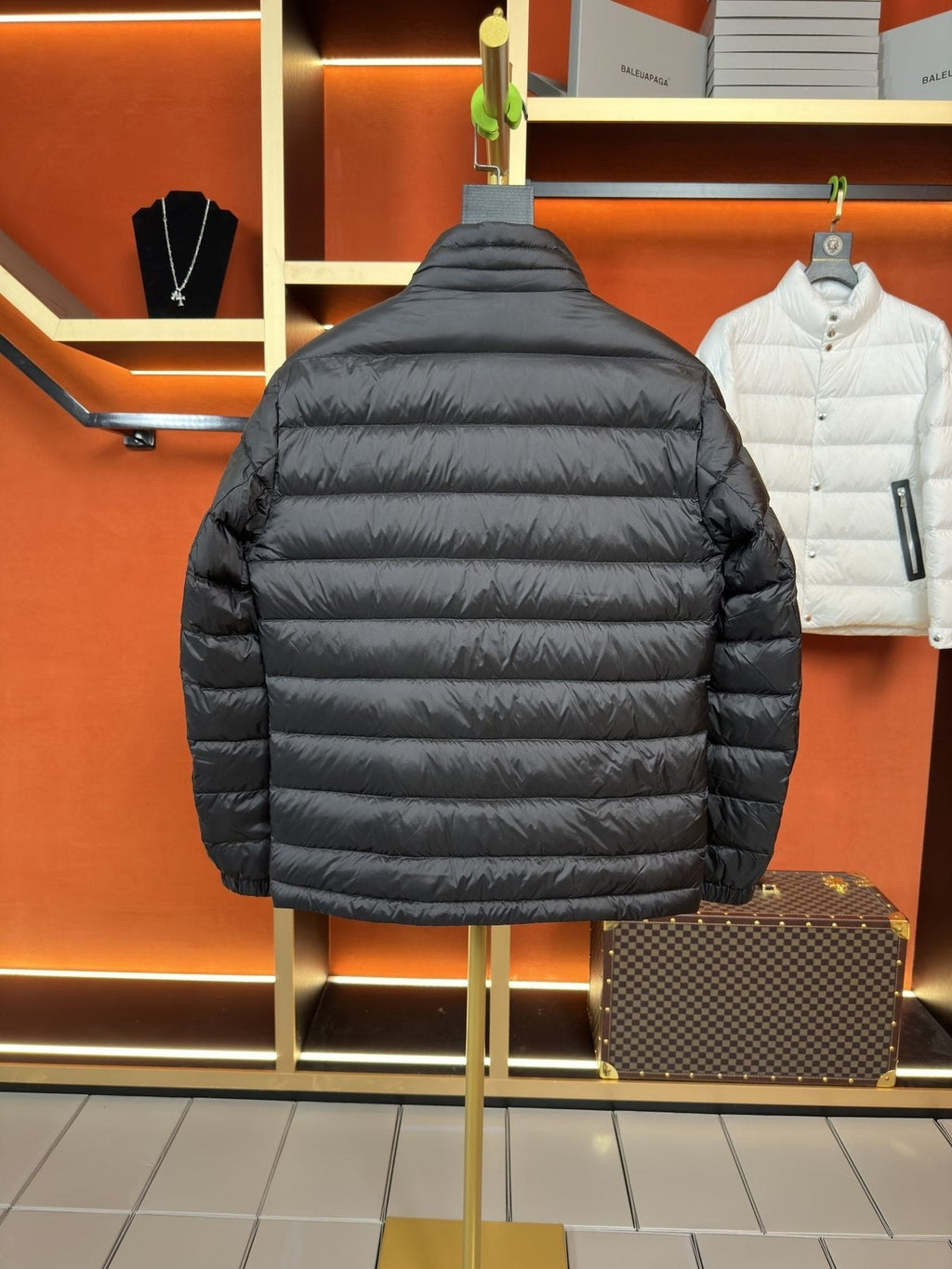 Prada Quilted Puffer Jacket — back