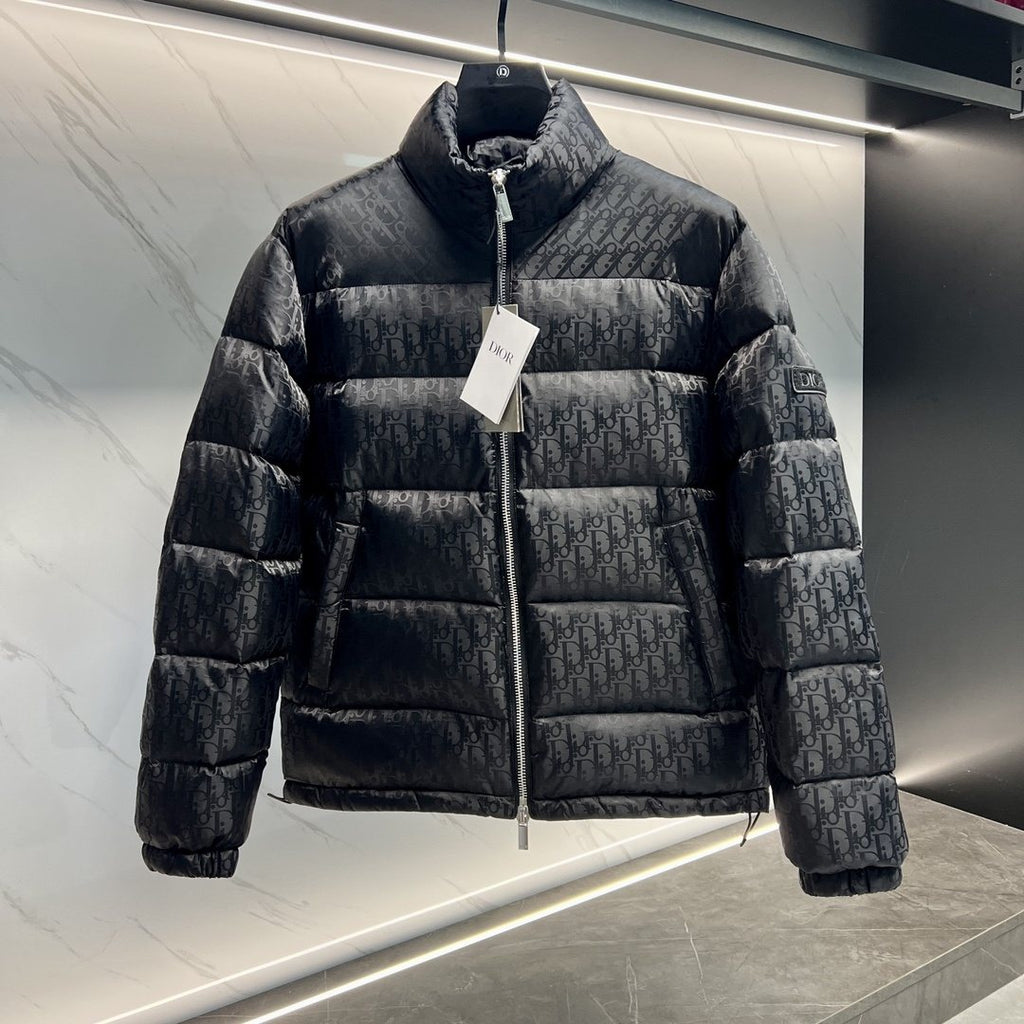 Dior Oblique Monogram Puffer Jacket — front