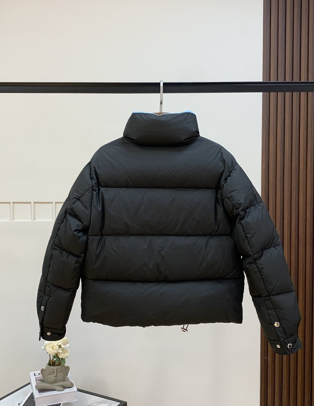Prada Reversible Quilted Puffer Jacket — back