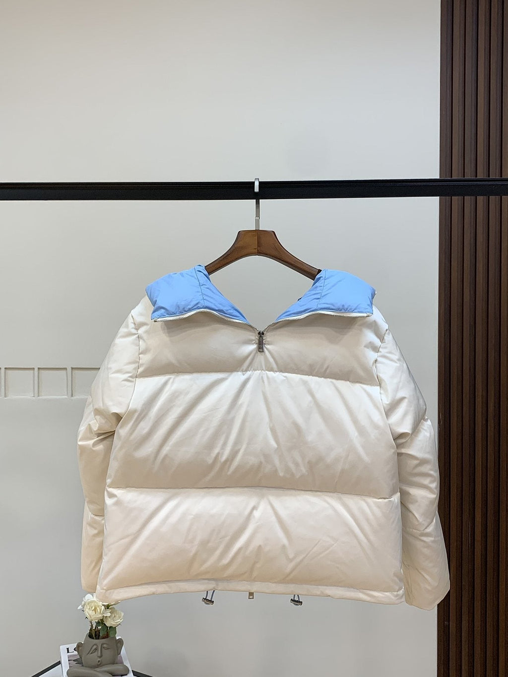 Prada Reversible Quilted Puffer Jacket — back