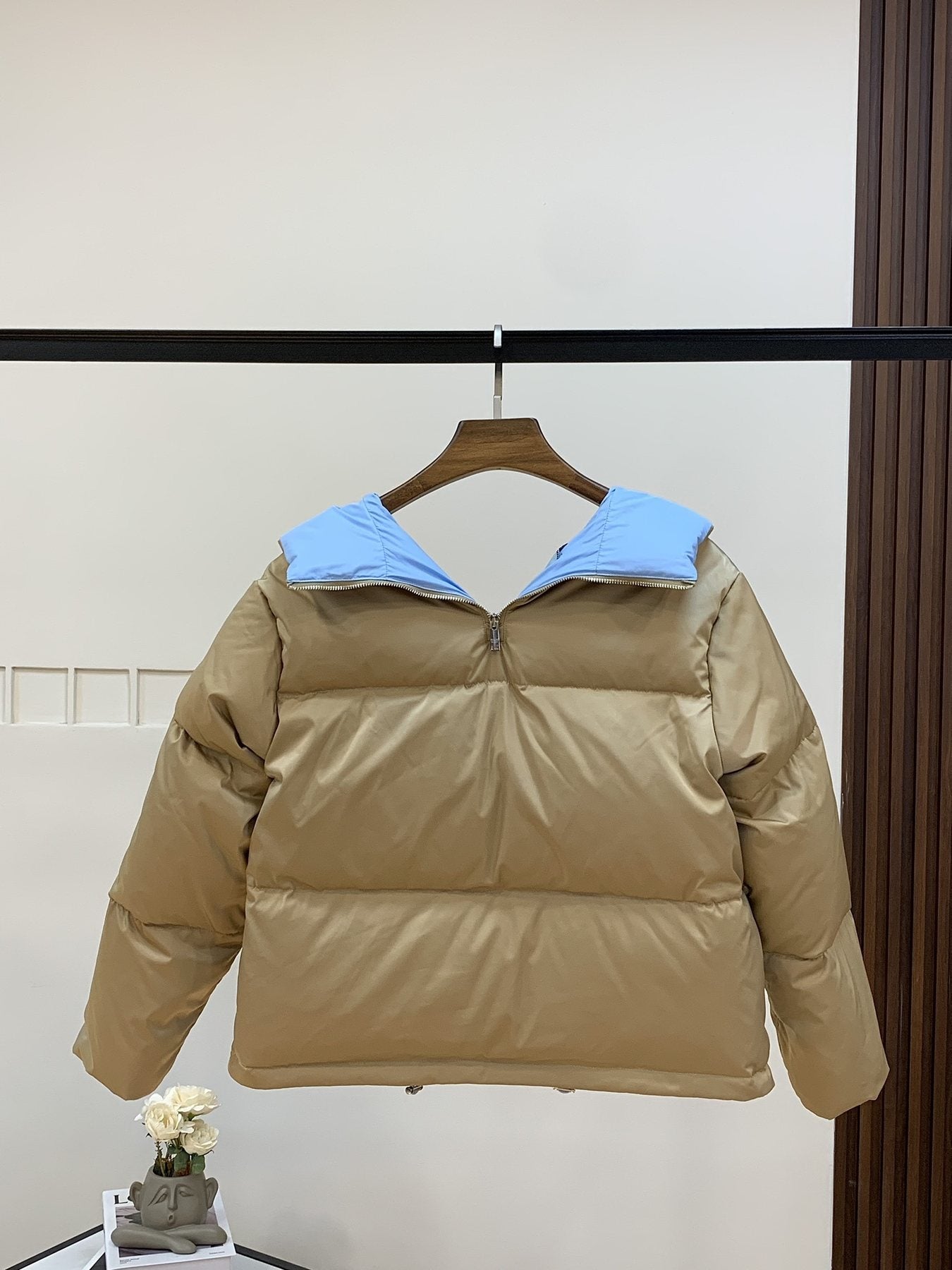 Prada Reversible Quilted Puffer Jacket — back