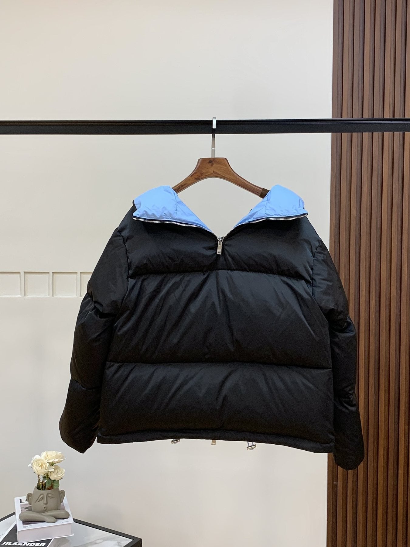 Prada Reversible Quilted Puffer Jacket — back