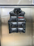 Prada Black Quilted Down Vest — hero