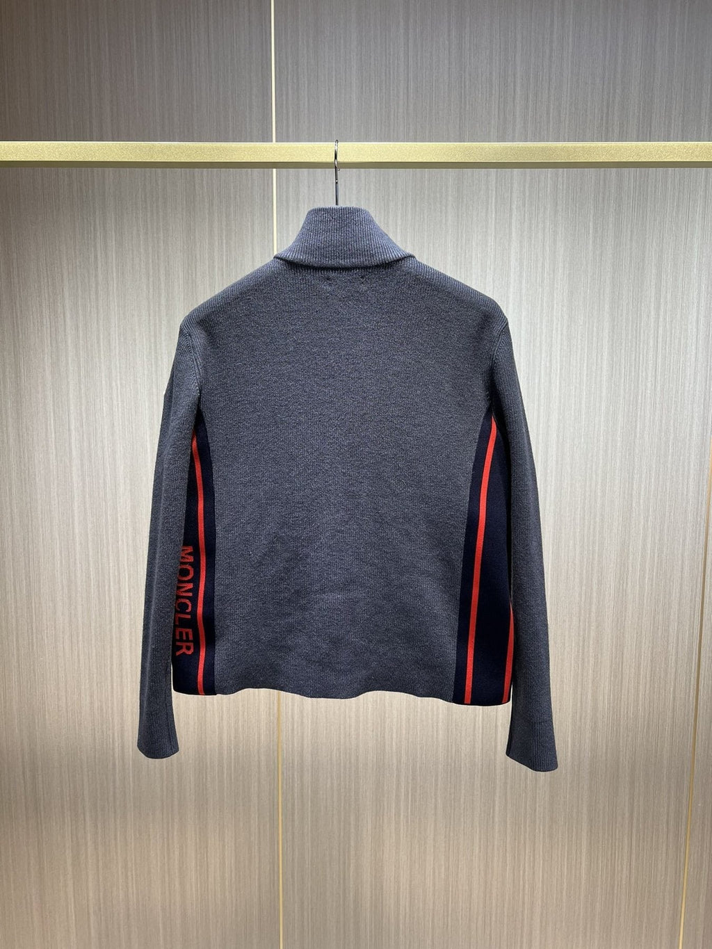 Moncler Sweater Sleeve Down Jacket — back