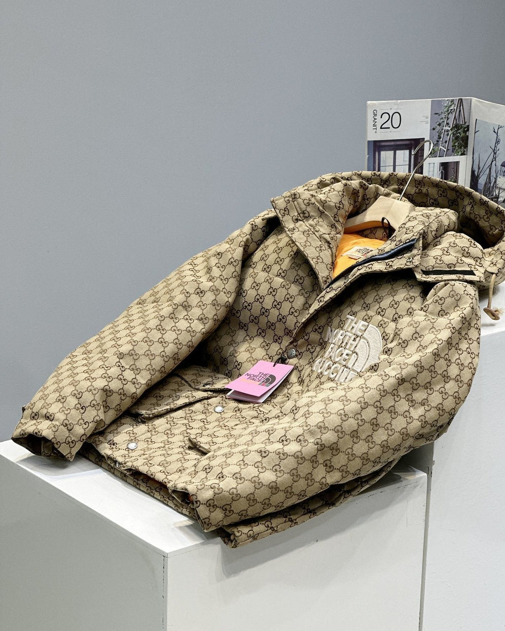 Gucci Hooded Puffer Jacket — detail