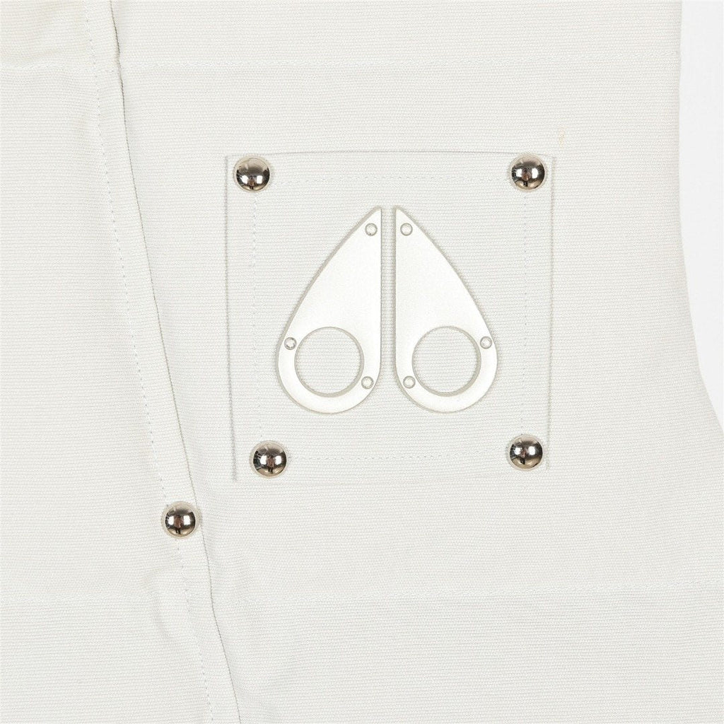 Moose Knuckles Quilted Down Vest — fabric_closeup