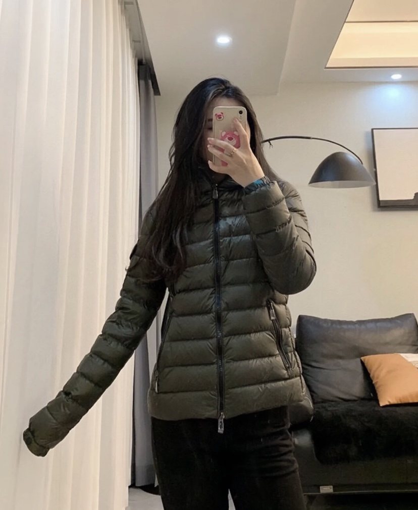 Moncler Hooded Quilted Puffer Coat — context