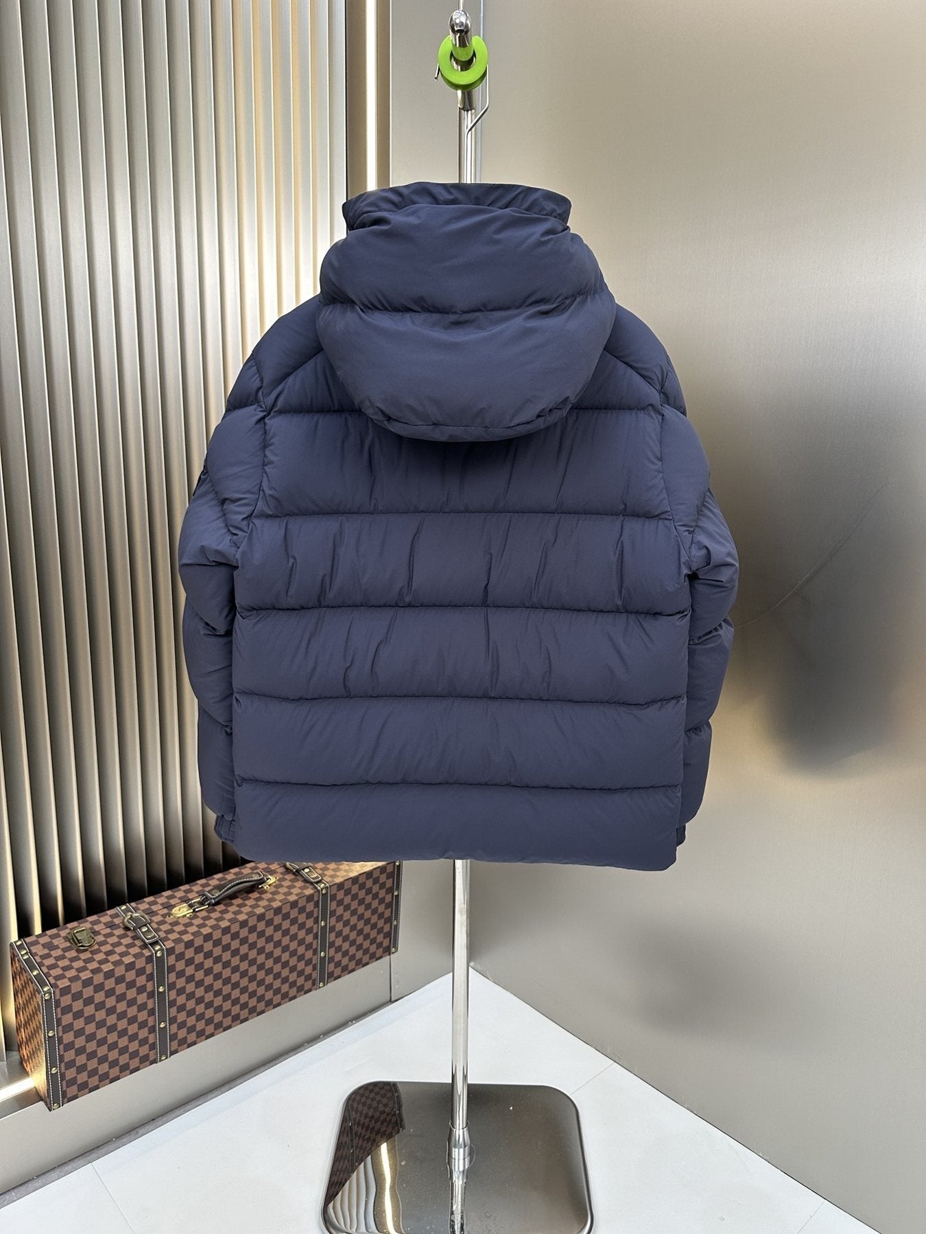 Moncler Hooded Quilted Puffer Coat — back