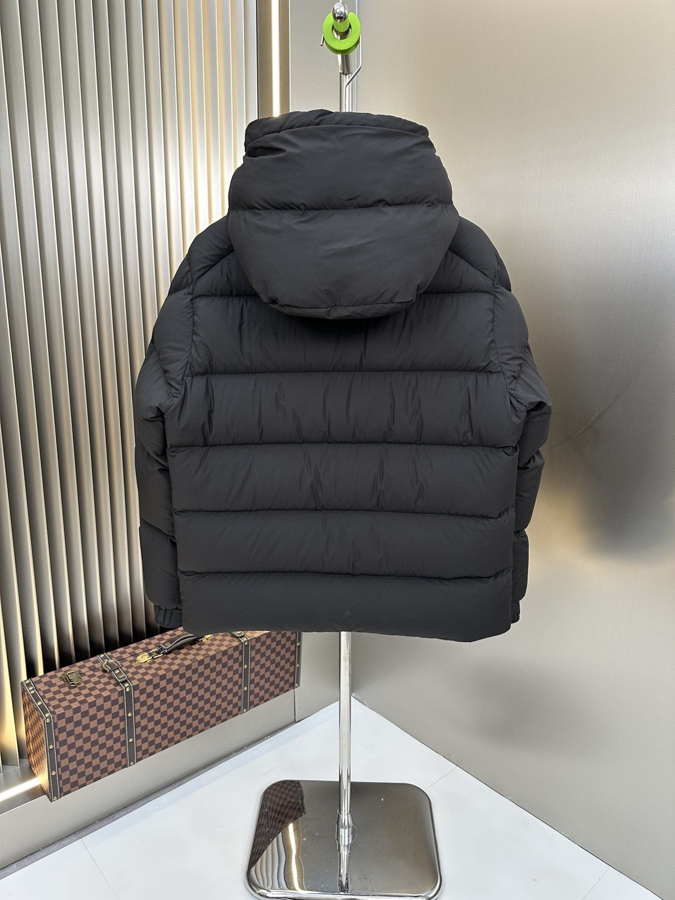 Moncler Hooded Quilted Puffer Coat — back