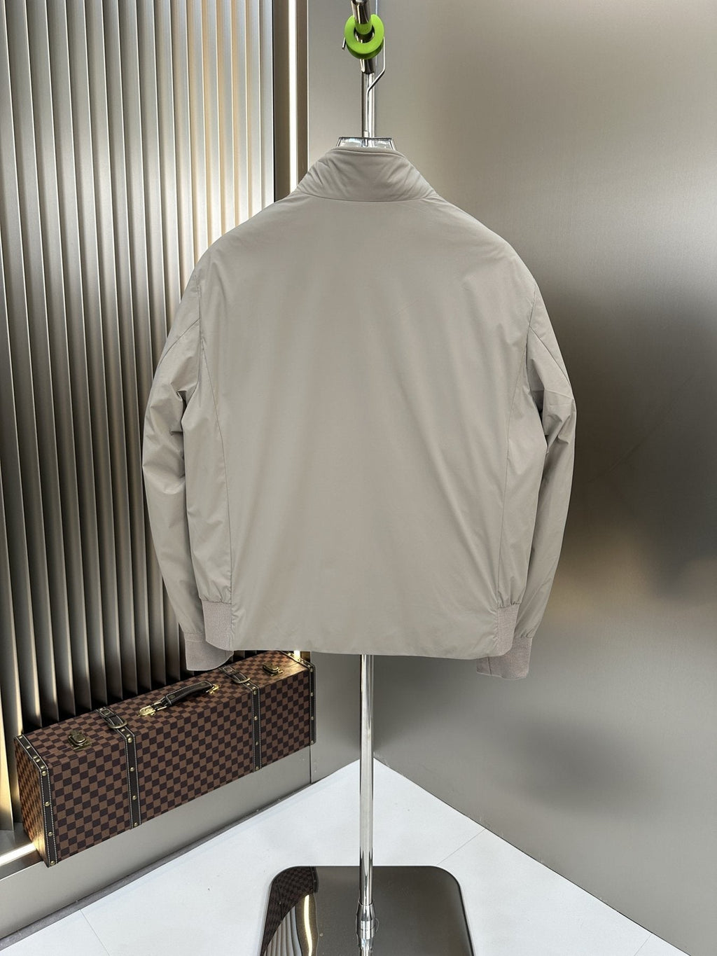 Moncler Padded Stand Collar Coat — back