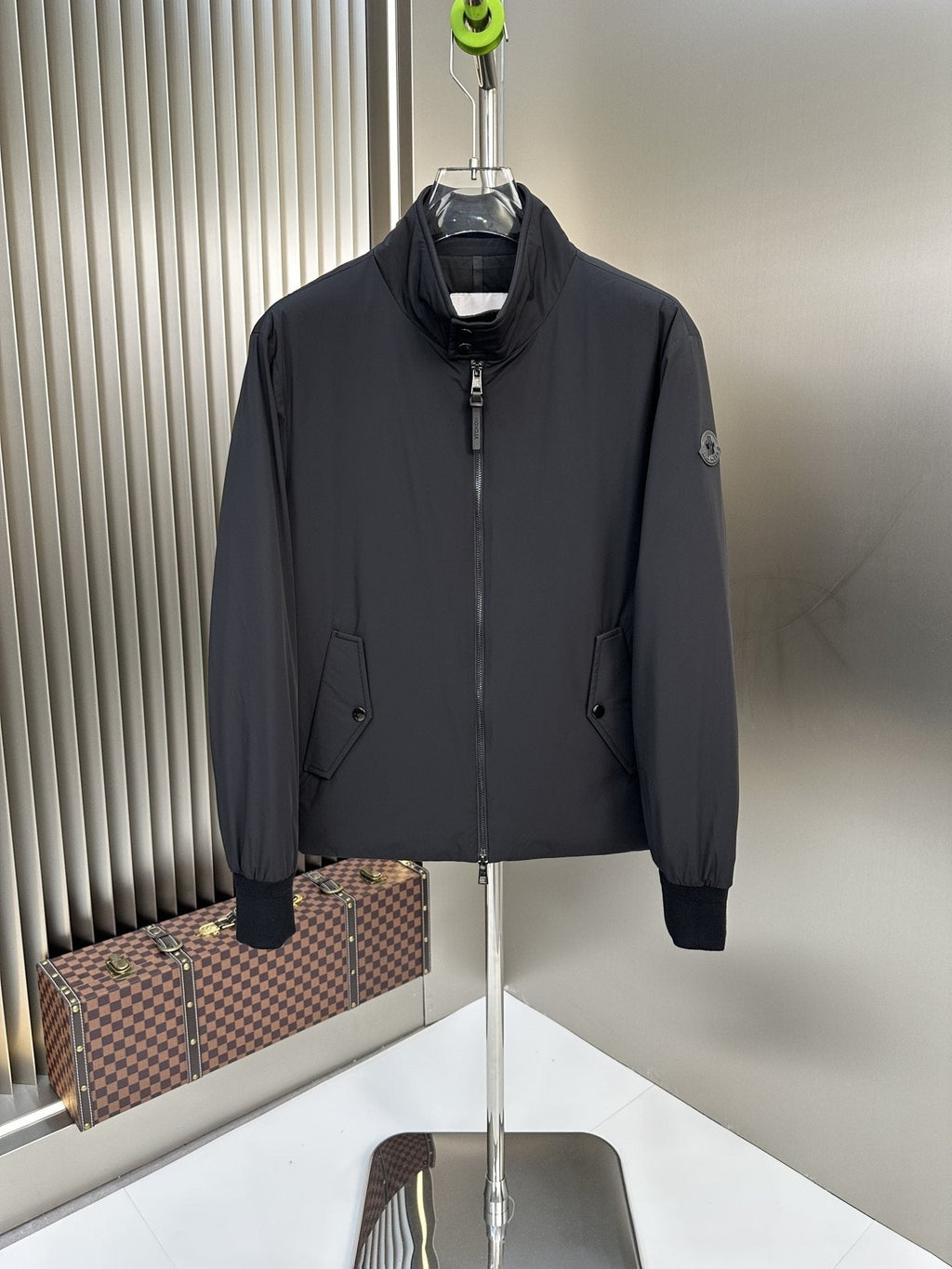 Moncler Padded Stand Collar Coat — hero