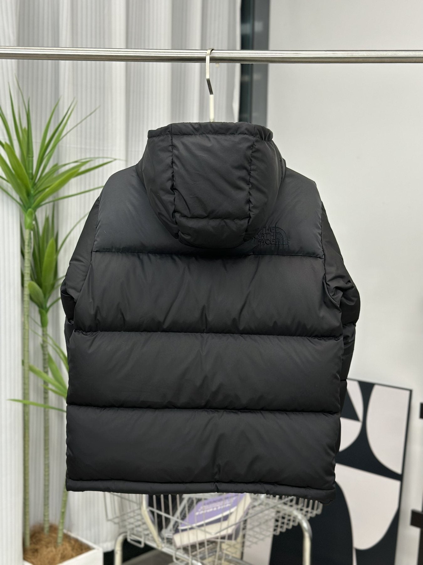 The North Face Hooded Puffer Jacket — back