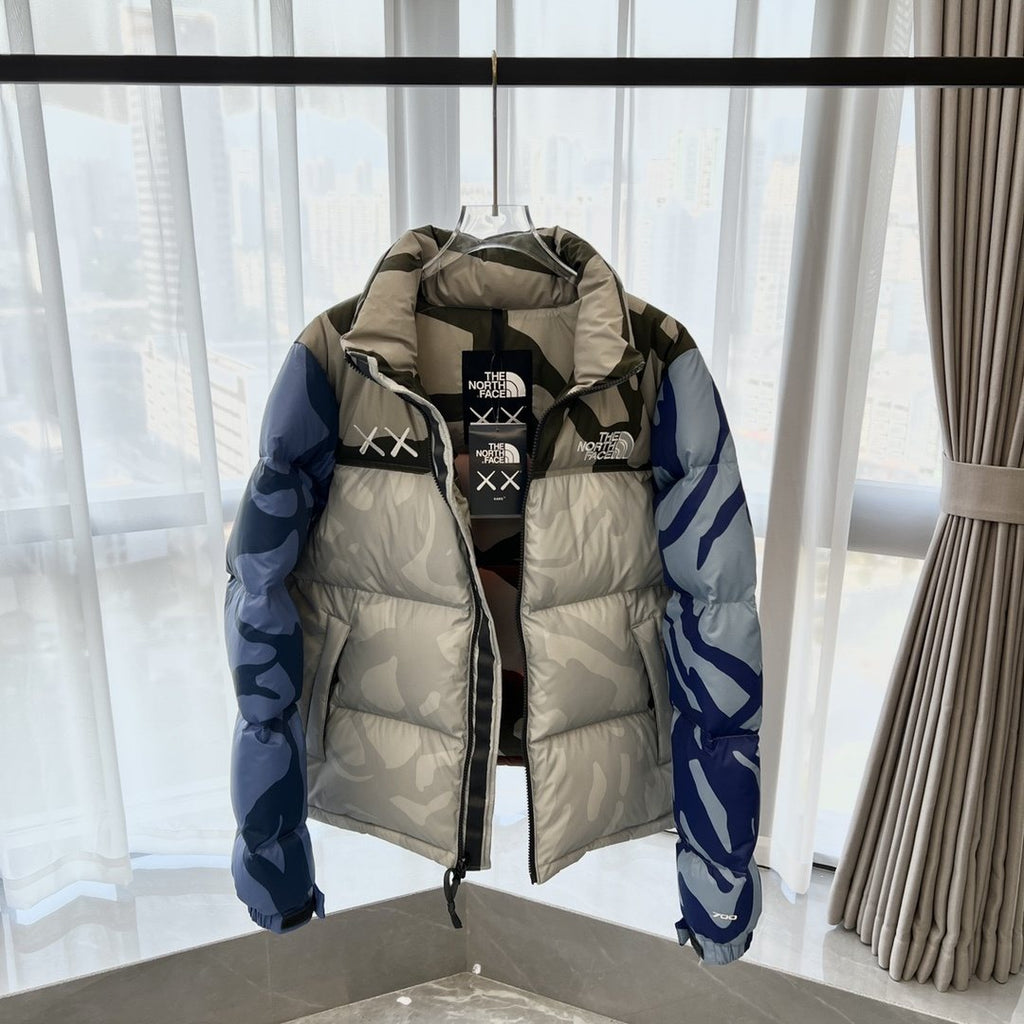 The North Face Camouflage Puffer Jacket — hang_tag