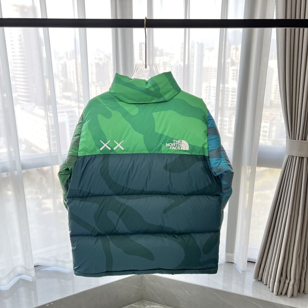The North Face Camouflage Puffer Jacket — back