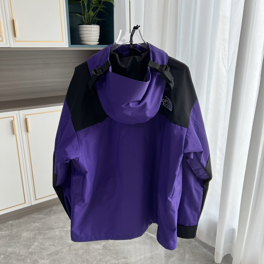The North Face Color-Block Hooded Jacket — back