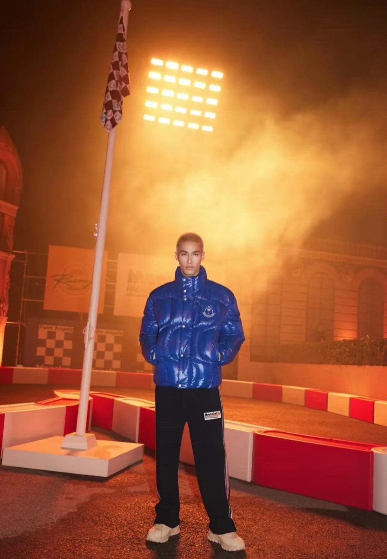 Moncler Quilted Short Down Coat — context