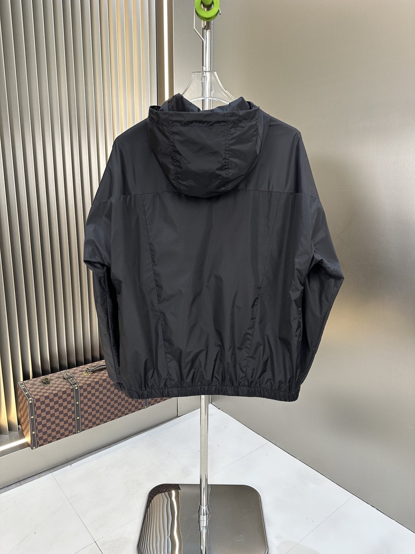 Moncler Hooded Zip Jacket — back