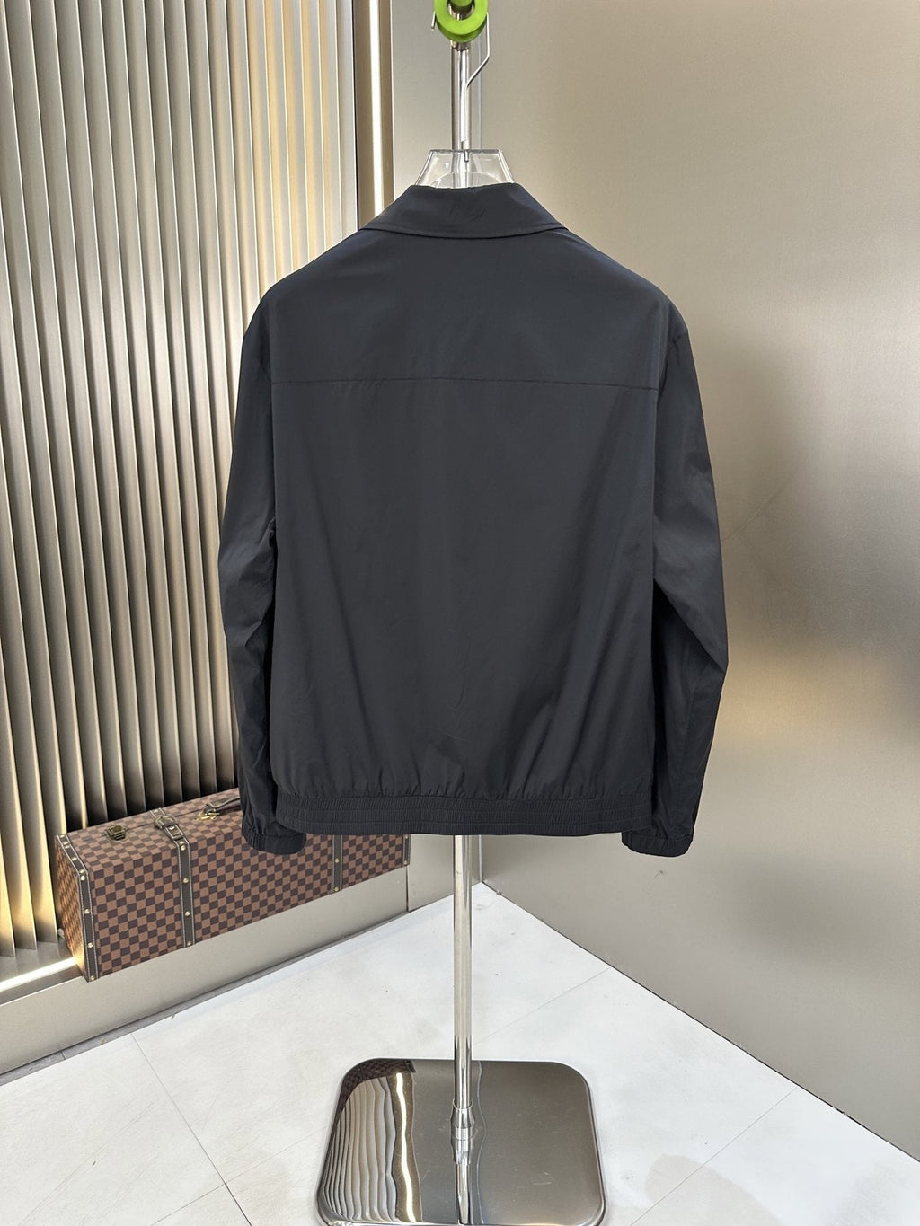 Zegna Panel-Detail Button-Front Jacket — back