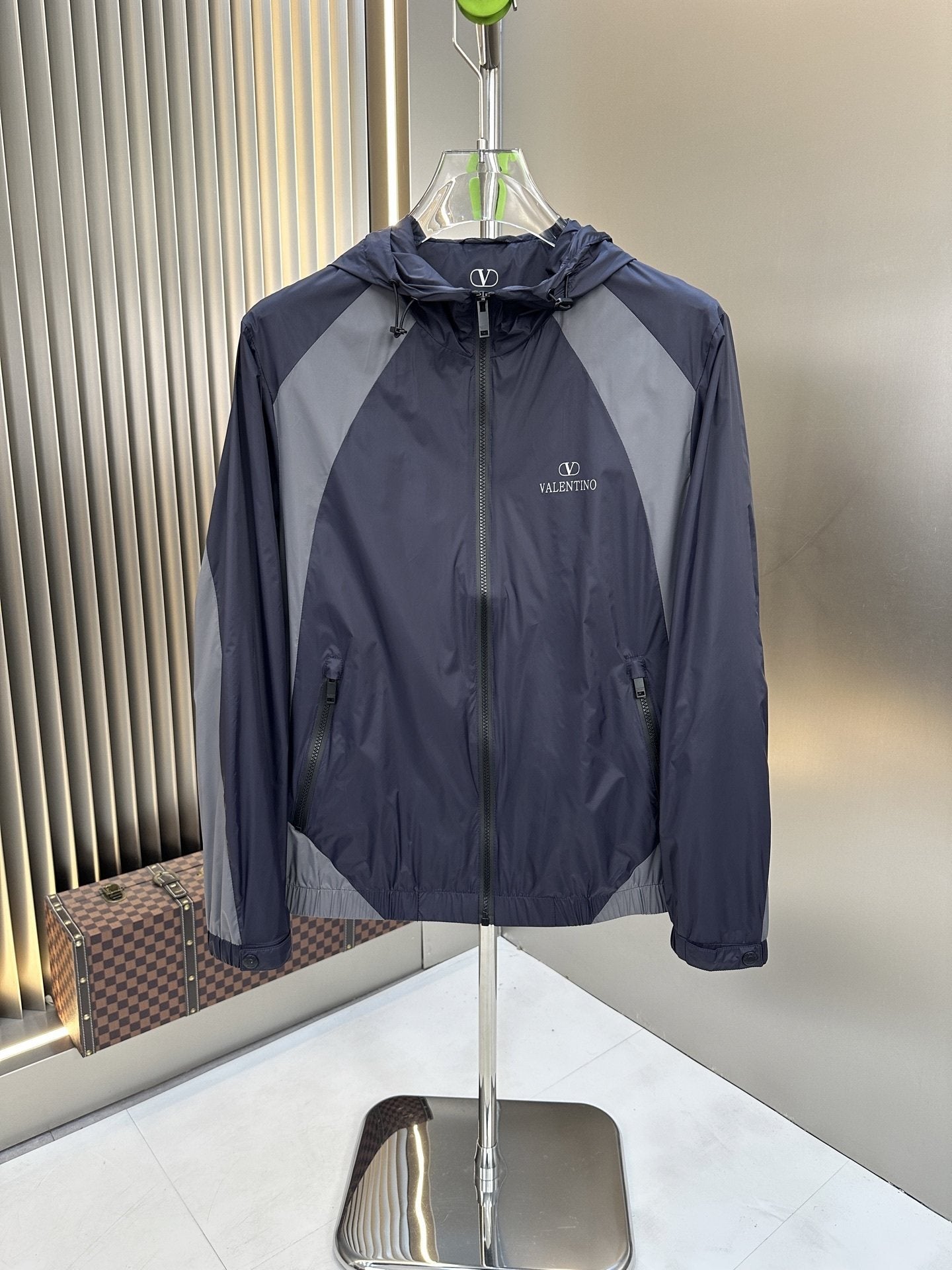 2026 Original Jacket Color-Block Hooded Windbreaker — hero