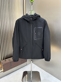 Moncler Hooded Zip-Front Jacket — hero