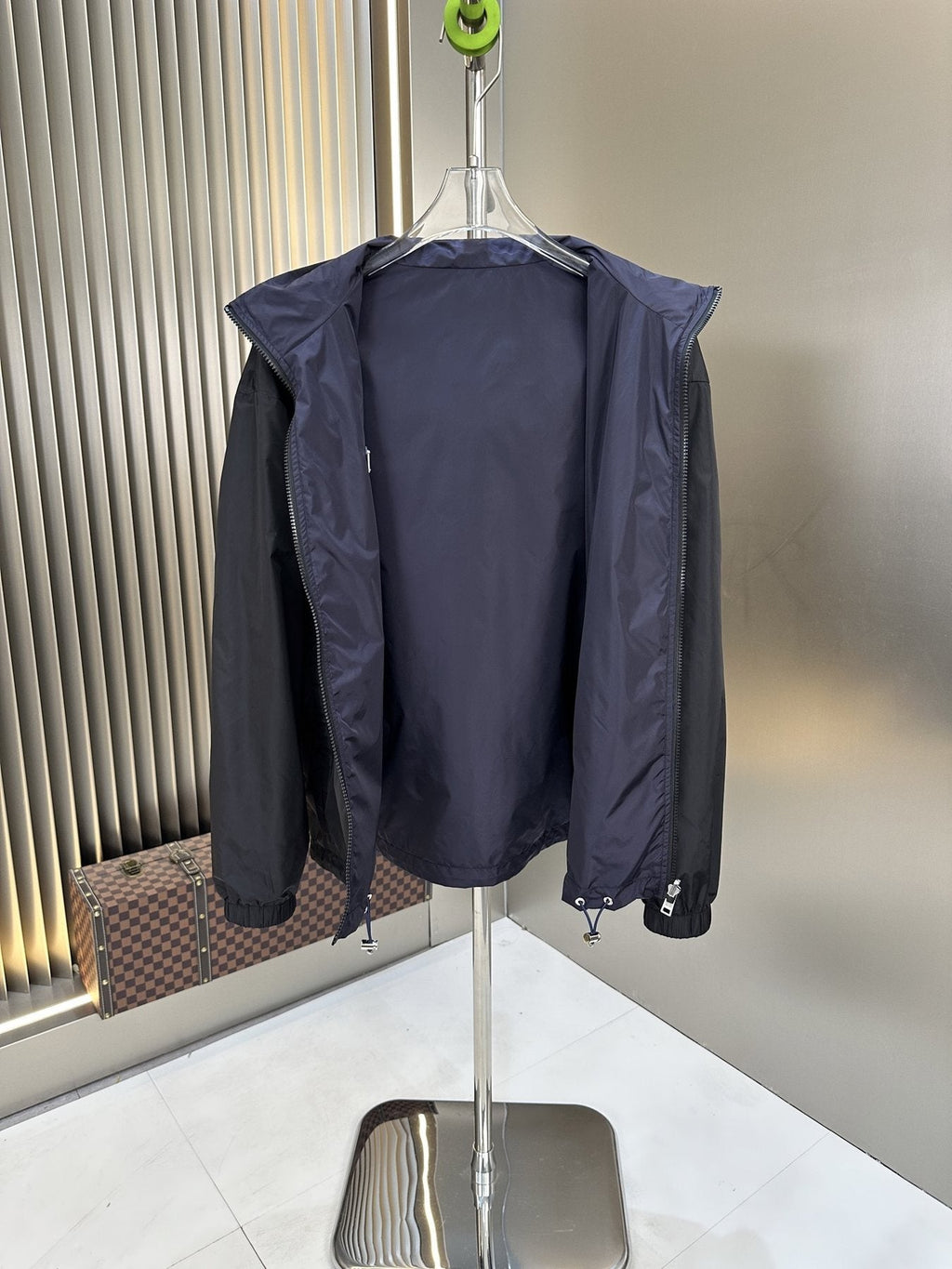 Prada Hooded Zip Jacket — detail